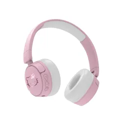 Słuchawki bezprzewodowe z mikrofonem OTL Technologies Hello Kitty Kids Wireless Dla Dzieci Nauszne Różowe-złoto