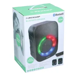 Głośnik mobilny DUNLOP D500 Radio FM Czarny