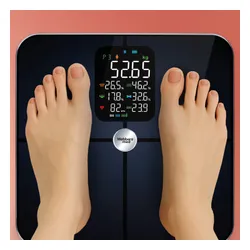 Waga łazienkowa WEBBER Bonita SBS-1321B-B Czarny