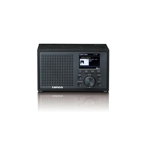 Radioodbiornik Lenco DAR-017BK Radio FM DAB+ Bluetooth Czarny