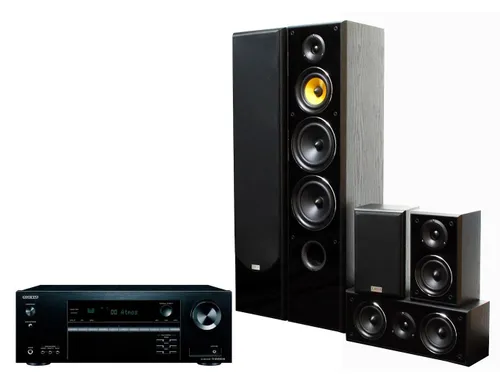 Onkyo TX-SR494DAB Cinema Package Black, Taga Harmony TAV-606 v.3 Black