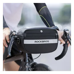 Torba rowerowa na kierownicę Rockbros B27 Bike Front Bag black