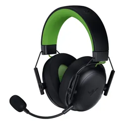 Słuchawki RAZER BlackShark V3 X HyperSpeed dla Xbox Bezprzewodowe, Nauszne, Dźwięk przestrzenny Czarno-zielony