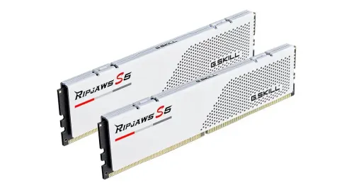 Pamięć RAM G.Skill Ripjaws S5 DDR5 32GB (2 x 16GB) 6000 CL30 Biały