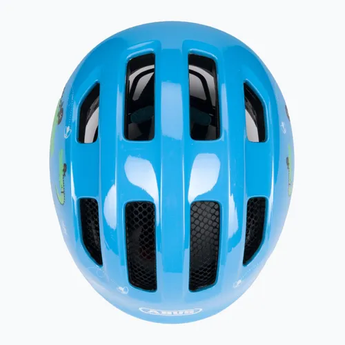 Kask rowerowy dziecięcy ABUS Smiley 3.0 blue croco