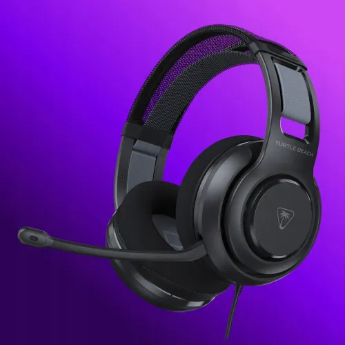 Słuchawki przewodowe z mikrofonem Turtle Beach Atlas 200 USB dla PC Nauszne Czarrny