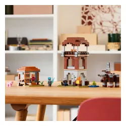 LEGO Klocki Minecraft 21278 Kryjówka rozbójników i dewastatorów