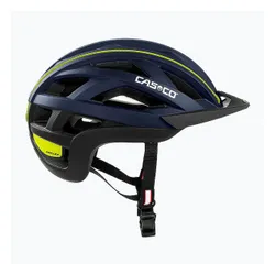 Kask rowerowy CASCO Cuda 2 blue/neon yellow matt