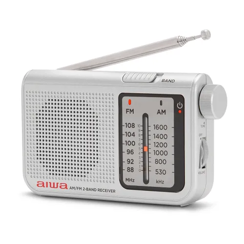 Radioodbiornik Aiwa RS-55/SL Radio FM Srebrny