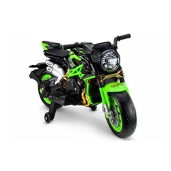 Motor Na Akumulator Dla Dziecka Xw-07 Podświetlane Koła LED Eva Skóra Radio