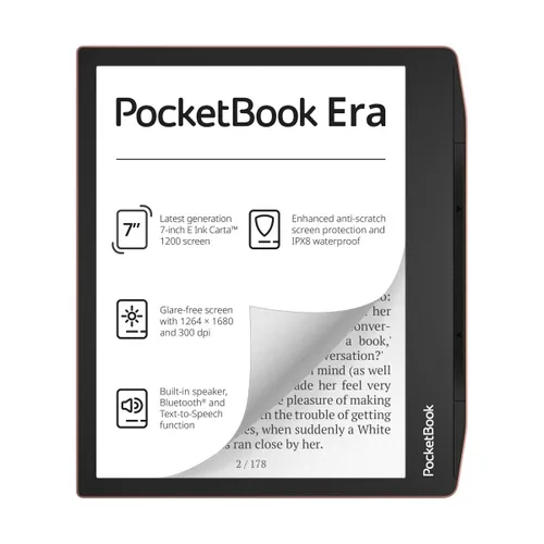 Czytnik E-booków Pocketbook Era - 7" - 64GB -WiFi - złoty