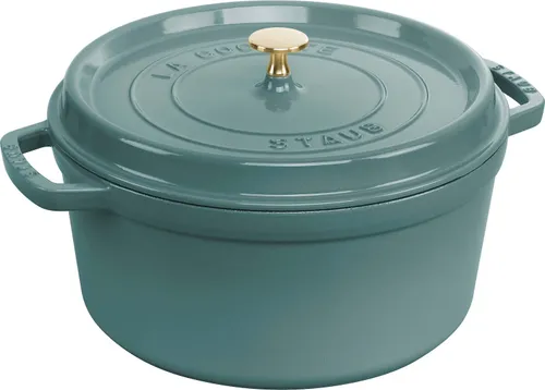Garnek żeliwny okrągły 2.2 ltr, eukaliptusowy STAUB LA COCOTTE Eukaliptusowy