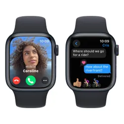 Apple Watch 9 GPS 41 мм алюминиевый Север / Север Спортивный ремешок M / L