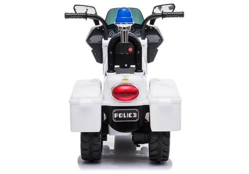 Motorek Na Akumulator Tr1912 Dla Dziecka 1-3 Lat Policja Dźwięki LED Kuferki