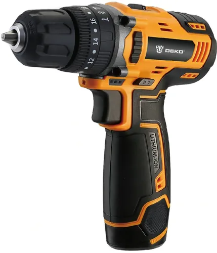 Șurubelniță Deko Dkcd12id01-5S3 12V 2 x 1.5 Ah baterie