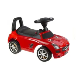 Jeździk Pchacz Samochód Dla Dziecka Mercedes-Benz Sls Amg Oparcie Schowek