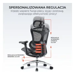 Fotel SIHOO Doro C300L Czarny