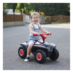 Big Jeździk Bobby Quad Racing Czarny