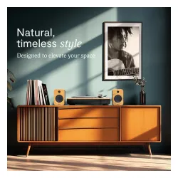 Gramofon House of Marley Stir It Up Wireless 2 (EM-JT005-SB) Manualny Napęd paskowy Przedwzmacniacz Bluetooth Drewno