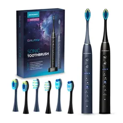 Szczoteczka soniczna BERDSEN Galaxy Duo (2 sztuki) Czarny i Granatowy