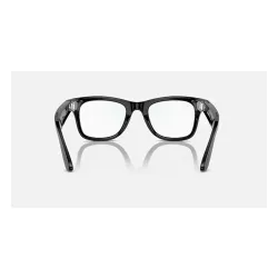 Okulary AR Ray-Ban Meta Wayfarer RW4006 Clear Shiny Black