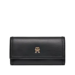 Женский кошелек Tommy Hilfiger Th Central Cc And Coin Black BDS