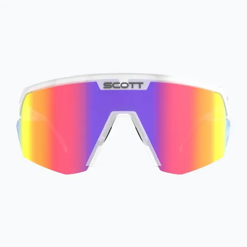 Солнцезащитные очки SCOTT Sport Shield полупрозрачный/оранжевый хром