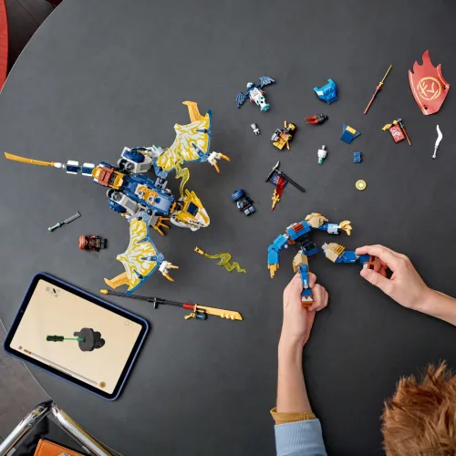 LEGO Klocki 71843 Mech smoczego jeźdźca Rogue'a