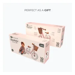 Rowerek biegowy Kinderkraft Rapid 2 pink