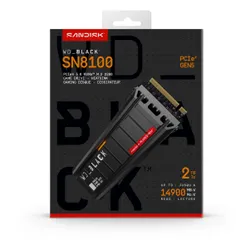 Dysk SANDISK WD Black SN8100 2TB SSD (z radiatorem)