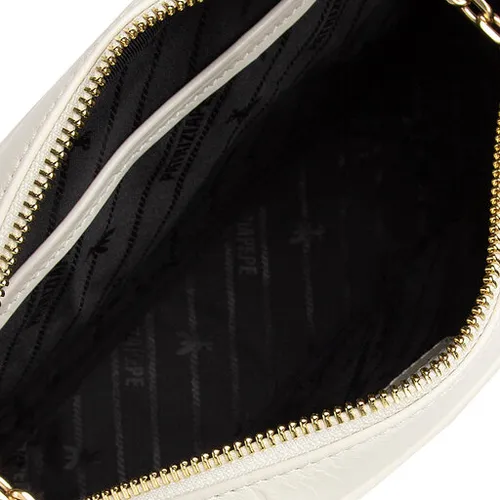 Geanta Patrizia Pepe 8b0067 / L046-W338 alb murdar