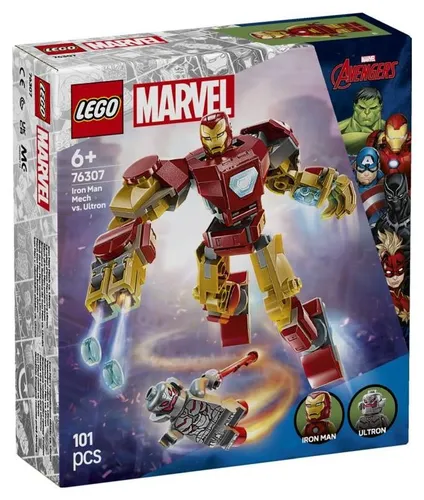 LEGO Super Heroes Marvel 76307 Mech Iron Mana kontra Ultron