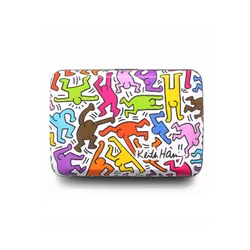 Алюминиевый кошелек Ogon Designs Stockholm V2 - цвет Keith Haring