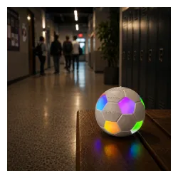 Głośnik Bluetooth Musicmate MM-SB40-W FootballWave LED 5W Biały