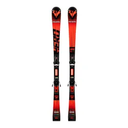 Narty gigantowe sportowe dziecięce ROSSIGNOL HERO MULTIEVENT + wiązanie LOOK NX7 z GRIP WALK 2024 - Długość (cm) - 134