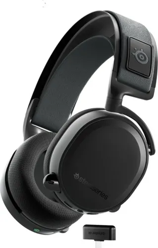 Наушники геймерские / игровые SteelSeries Arctis 7+ Черный (61470)