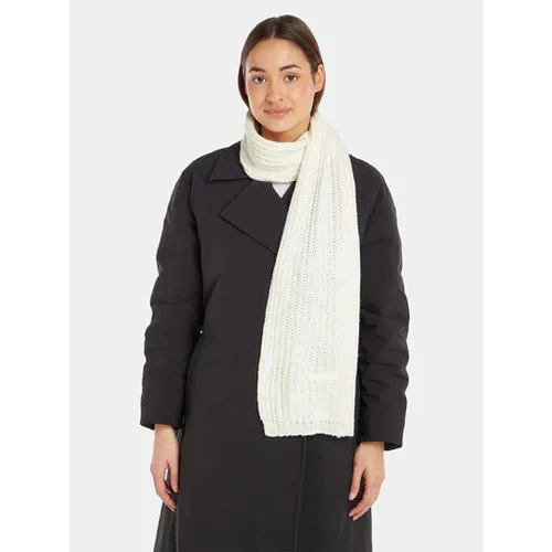 Eșarfă Calvin Klein eșarfă tricotată supradimensionată 30x180 K60k608496 Marshmallow YAL