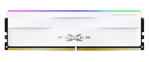 Pamięć RAM Silicon Power XPOWER Zenith RGB DDR5 64GB (2x32GB) 6000 CL30 Biały