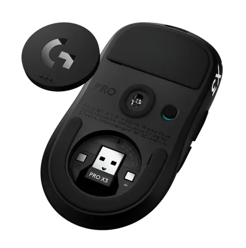 Myszka gamingowa Logitech G Pro X3 Superstrike Czarny