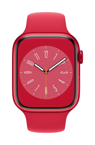 Apple Watch 8 GPS 45mm alu. (PRODUCT) RED / (PRODUCT)RED Спортивный ремешок