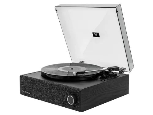 Gramofon Victrola Eastwood LP VTA-78-BLK-INT Manualny Napęd paskowy Bluetooth Czarny