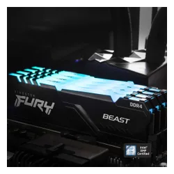 Память DDR4 FURY Beast RGB 32GB (1x32gb) / 3600 CL18