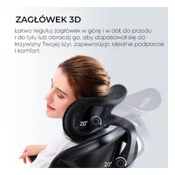 Fotel SIHOO Doro C300L Czarny