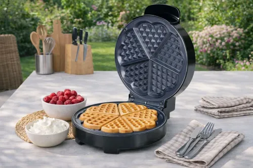 Вафельница Alpina BL-29103, регулировка температуры, 1000 Вт