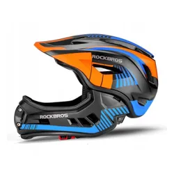 Kask rowerowy dziecięcy, szczękowy, na rower, hulajnogę, SUPERO, S