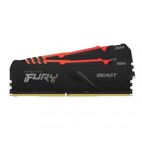 Pamięć RAM Kingston FURY Beast RGB 16GB (2 x 8GB) 3200 CL16