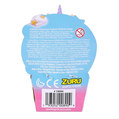 ZURU Sparkle Girlz Lalka 4.7 cala Księżniczka Jednorożec Babeczka 48 sztuk