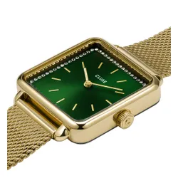 Часы Cluse La Tétragone Cw10309 Gold / Green