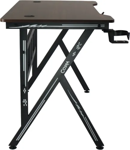 Biurko gamingowe COBRA CR3012BN Brązowy