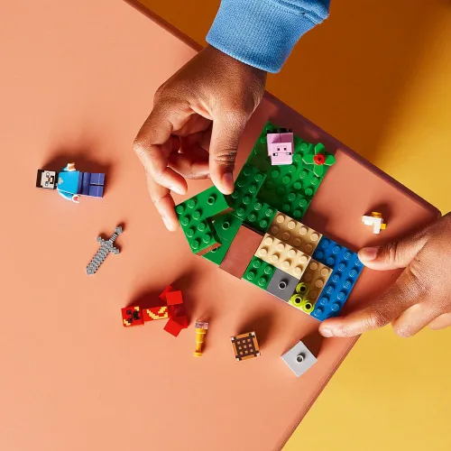 LEGO 21177 Minecraft Zasadzka Creepera